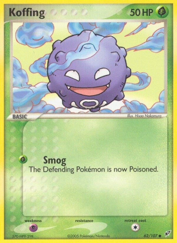 Image for Koffing (Deoxys) (62/107) - Pokemon