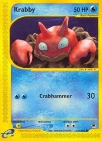 Image for Krabby (Expedition) (115/165) - Pokemon