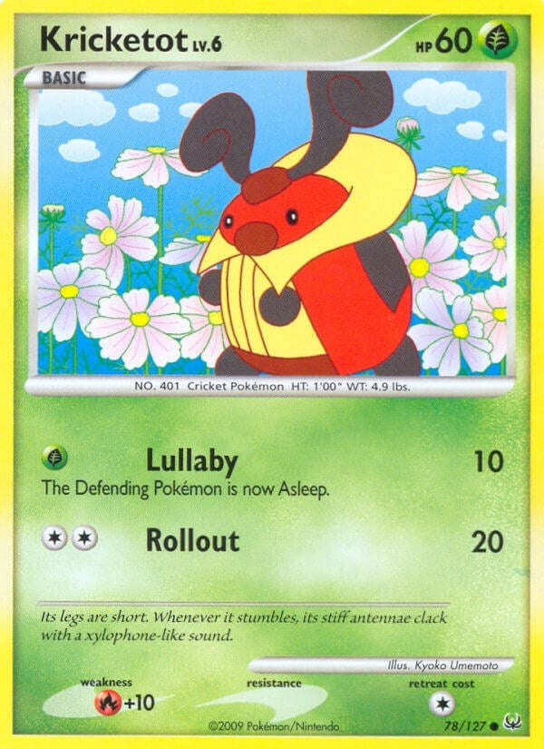 Image for Kricketot (Platinum) (78/127) - Pokemon