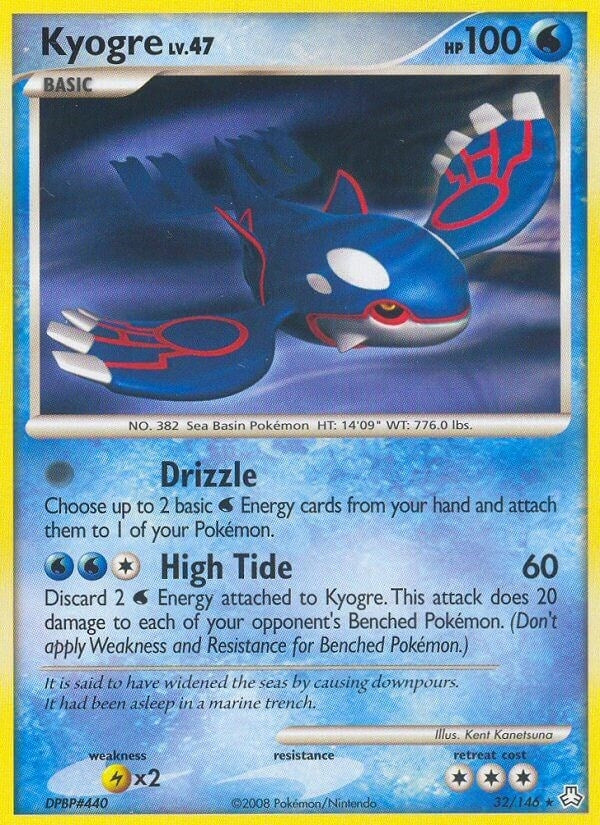 Image for Kyogre (Legends Awakened) (032/146) - Pokemon