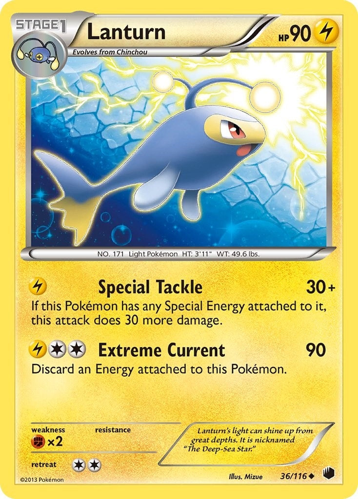 Image for Lanturn (Plasma Freeze) (36/116) - Pokemon