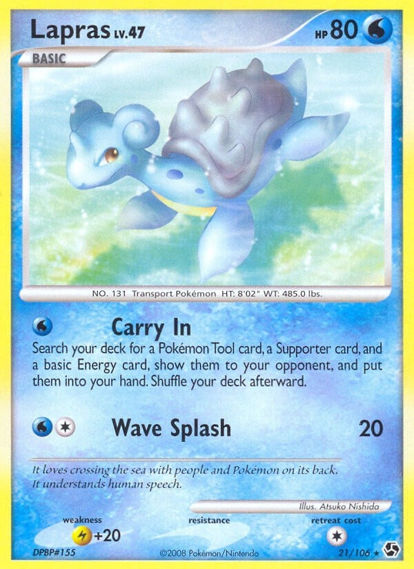 Image for Lapras (Great Encounters) (21/106) - Pokemon