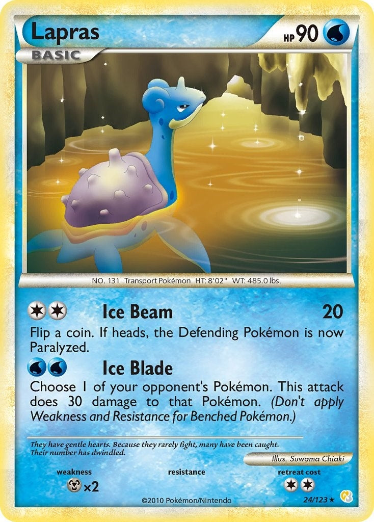 Image for Lapras (HeartGold SoulSilver) (24/123) - Pokemon