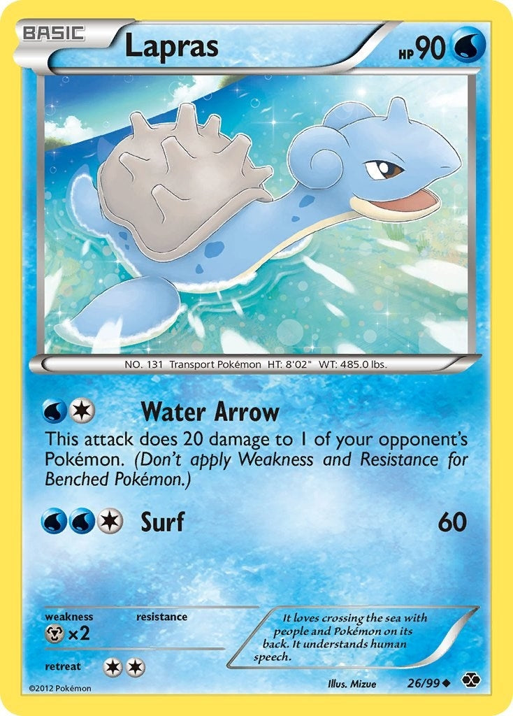 Image for Lapras (26) (Next Destinies) (26/99) - Pokemon