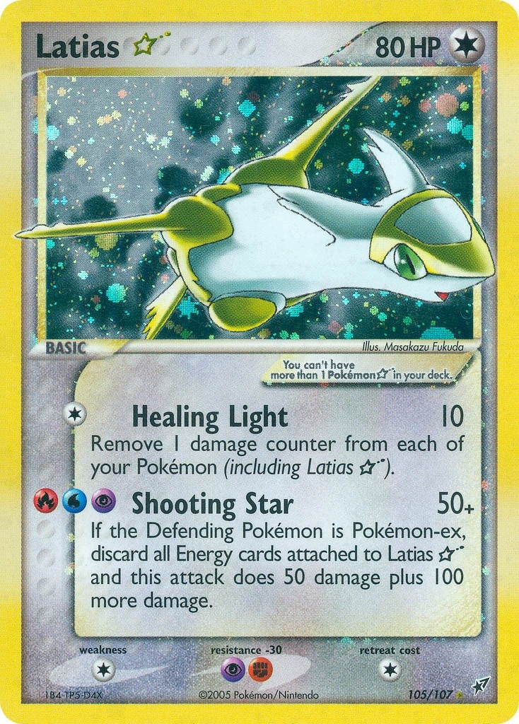Image for Latias Star (Deoxys) (105/107) - Pokemon