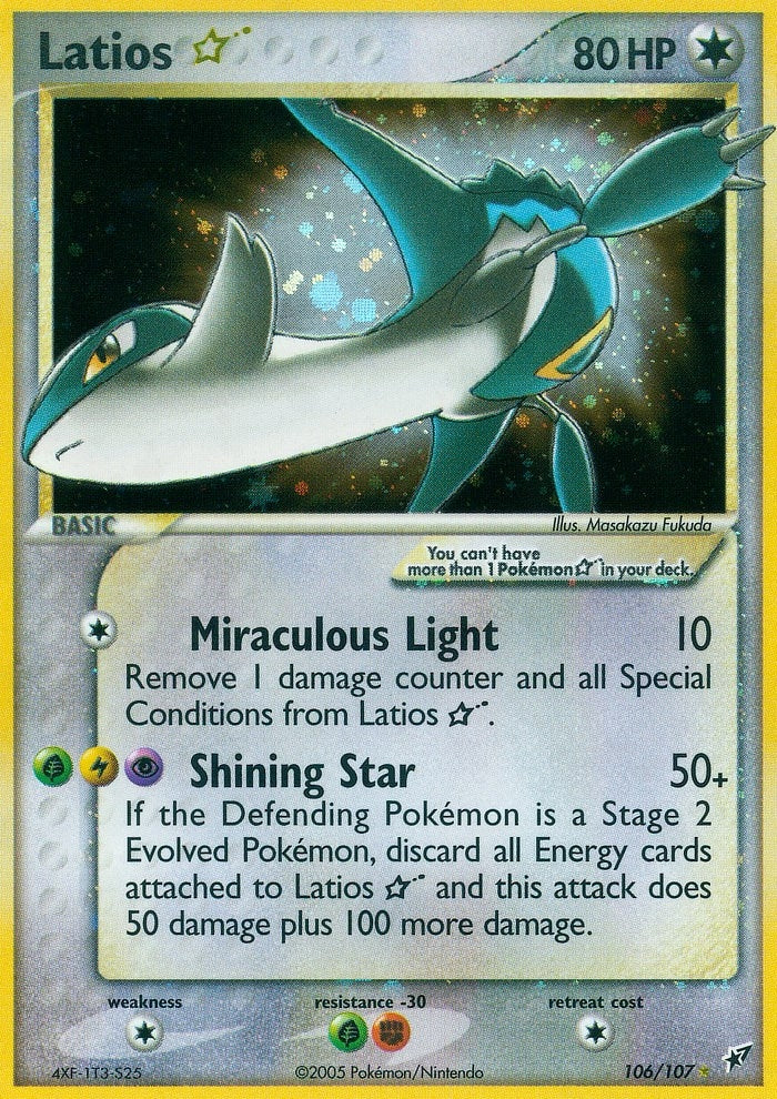 Image for Latios Star (Deoxys) (106/107) - Pokemon