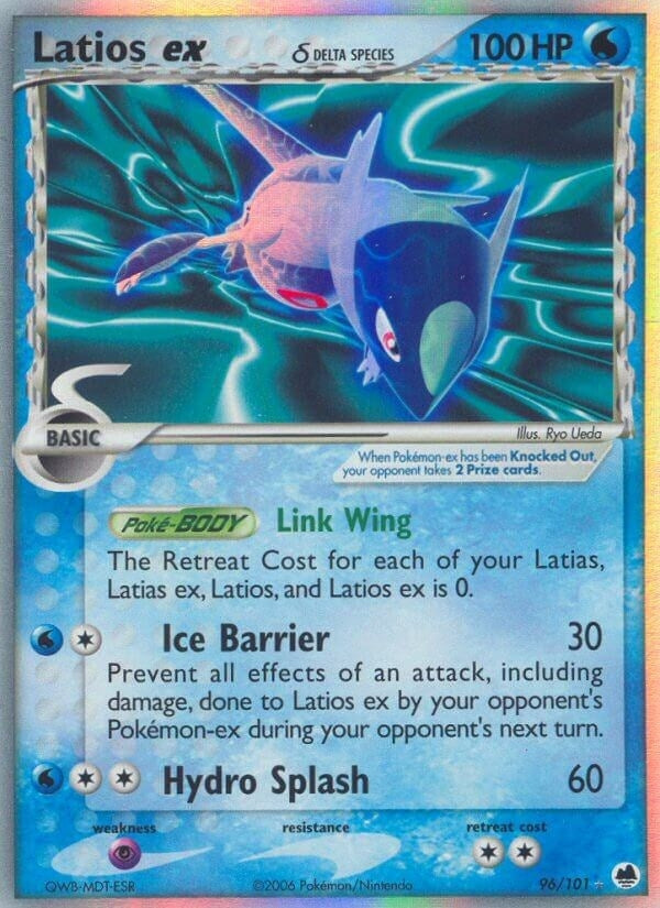 Image for Latios ex (Delta Species) (Dragon Frontiers) (96/101) - Pokemon