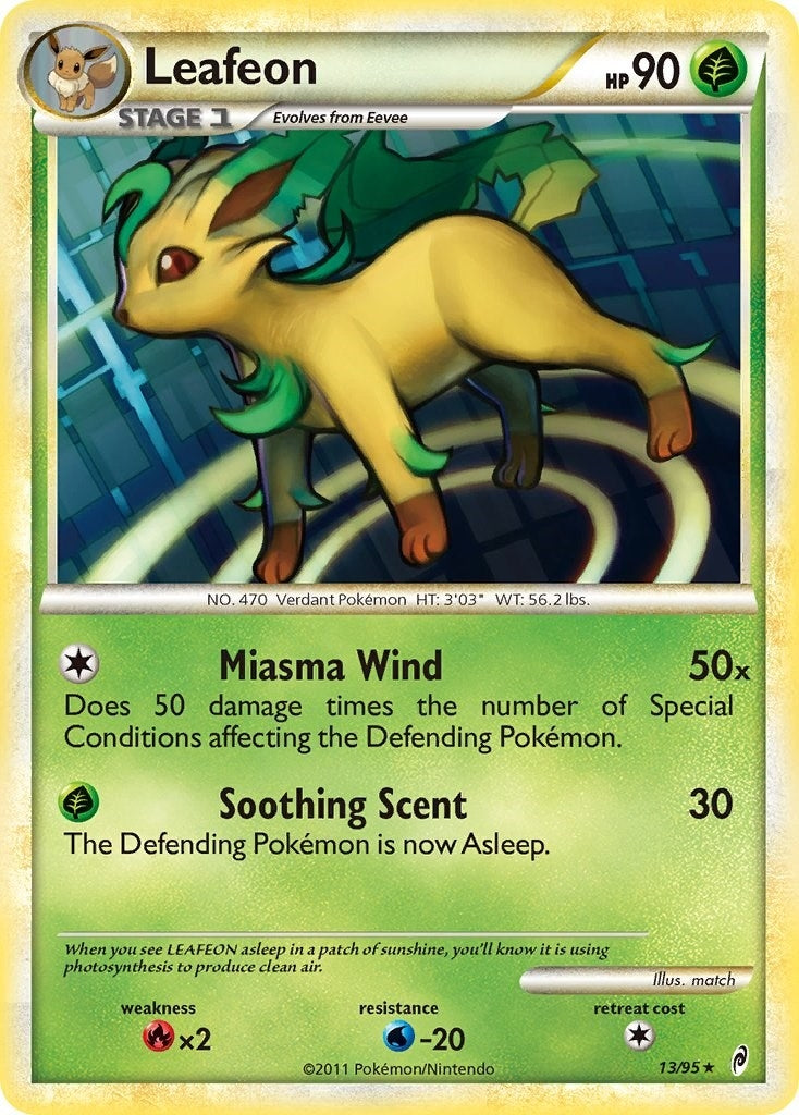 Image for Leafeon (Call of Legends) (13/95) - Pokemon