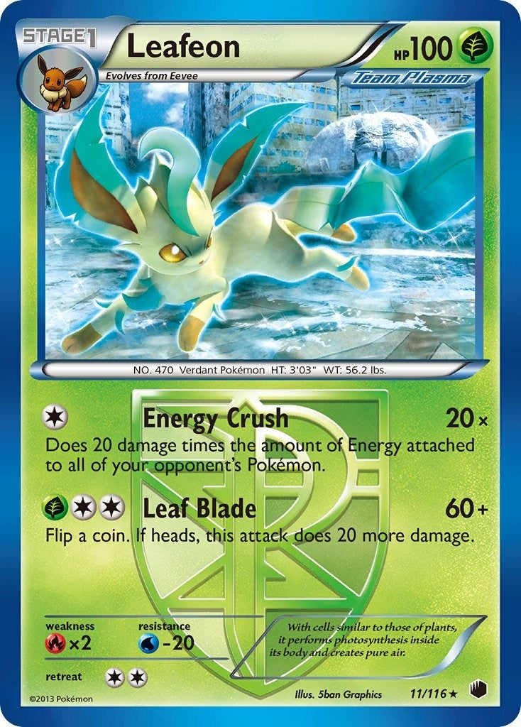 Image for Leafeon (Team Plasma) (Plasma Freeze) (11/116) - Pokemon