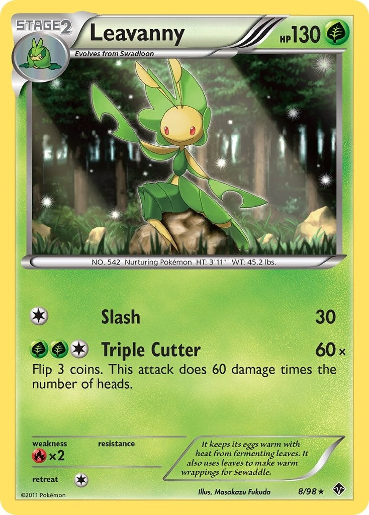 Image for Leavanny (8) (Emerging Powers) (8/98) - Pokemon