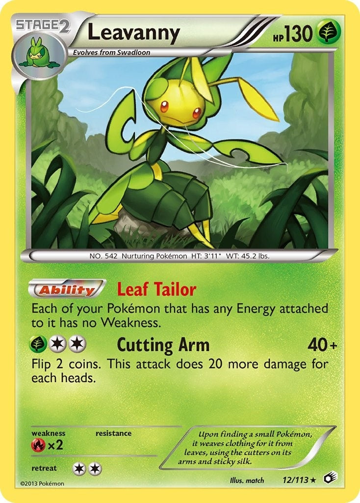 Image for Leavanny (Legendary Treasures) (12/113) - Pokemon
