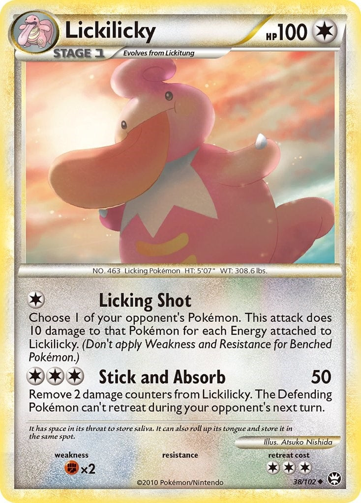 Image for Lickilicky (Triumphant) (38/102) - Pokemon