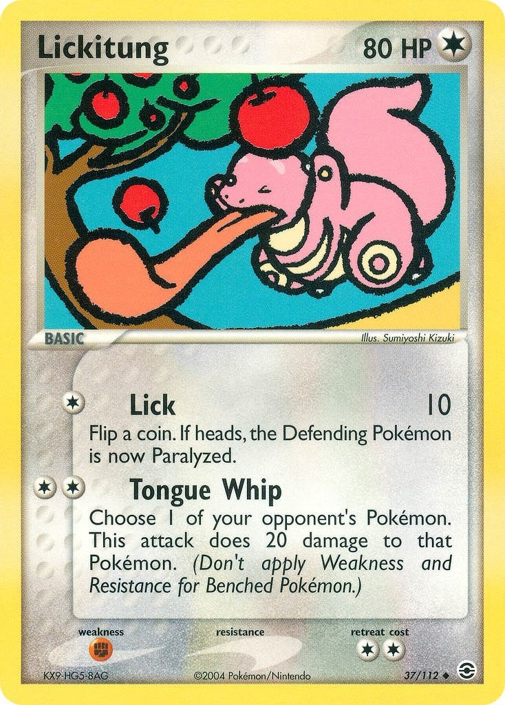 Image for Lickitung (FireRed & LeafGreen) (37/112) - Pokemon