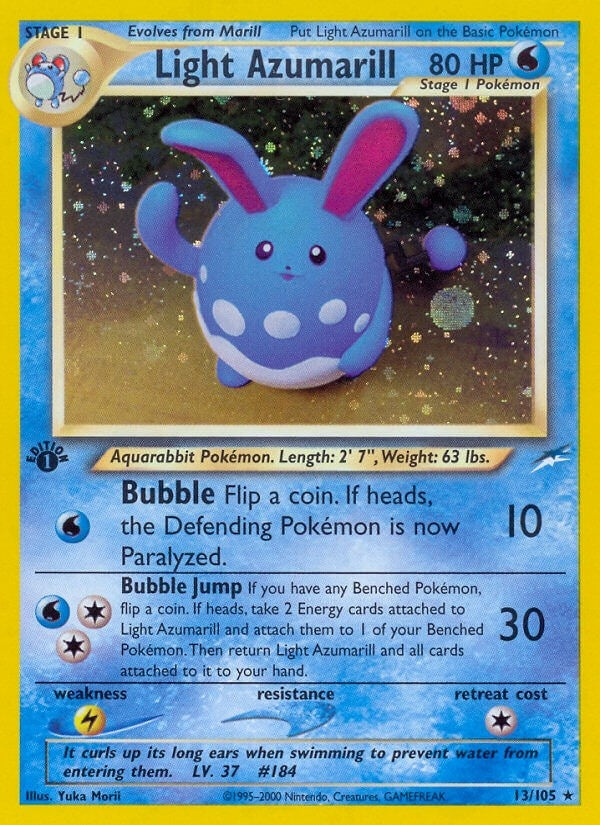 Image for Light Azumarill (Neo Destiny) (013/105) - Pokemon