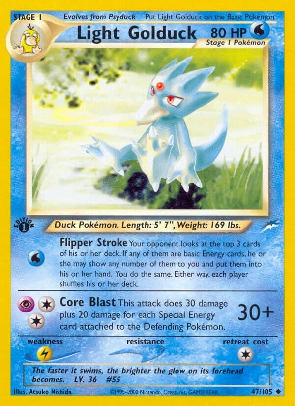 Image for Light Golduck (Neo Destiny) (047/105) - Pokemon