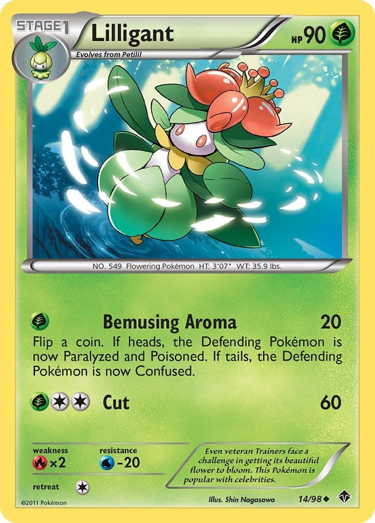 Image for Lilligant (Emerging Powers) (14/98) - Pokemon