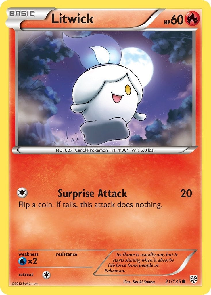 Image for Litwick (Plasma Storm) (21/135) - Pokemon