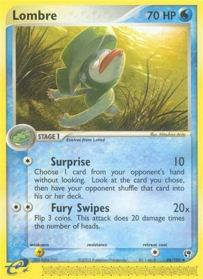 Image for Lombre (Sandstorm) (46/100) - Pokemon
