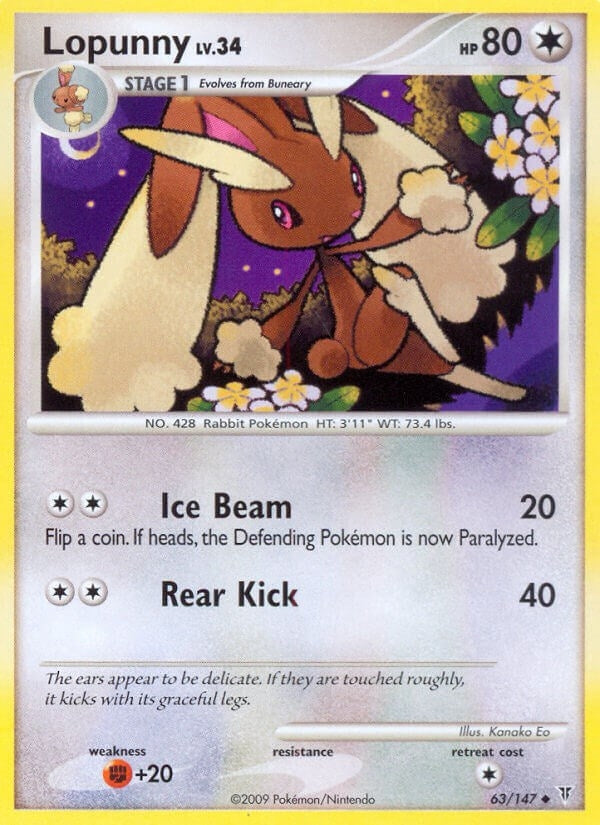 Image for Lopunny (Supreme Victors) (63) - Pokemon