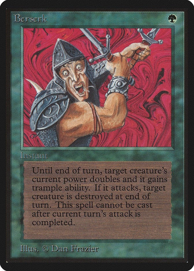 Image for Berserk (Beta Edition) - Magic: The Gathering