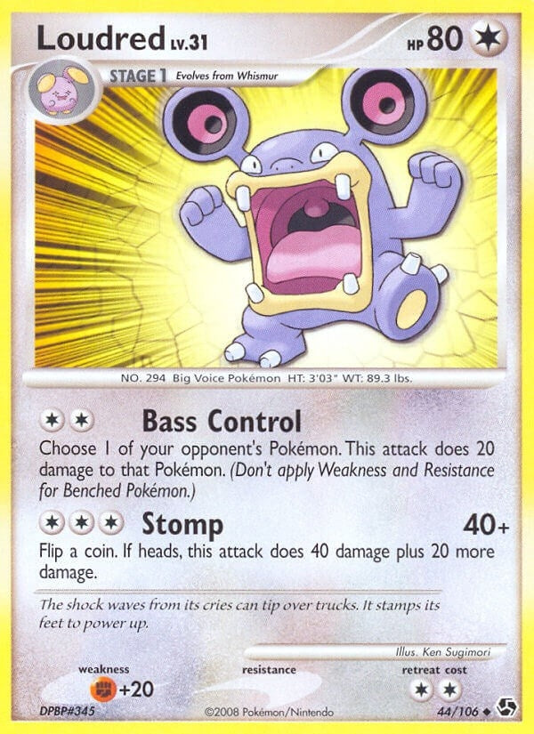 Image for Loudred (Great Encounters) (44/106) - Pokemon