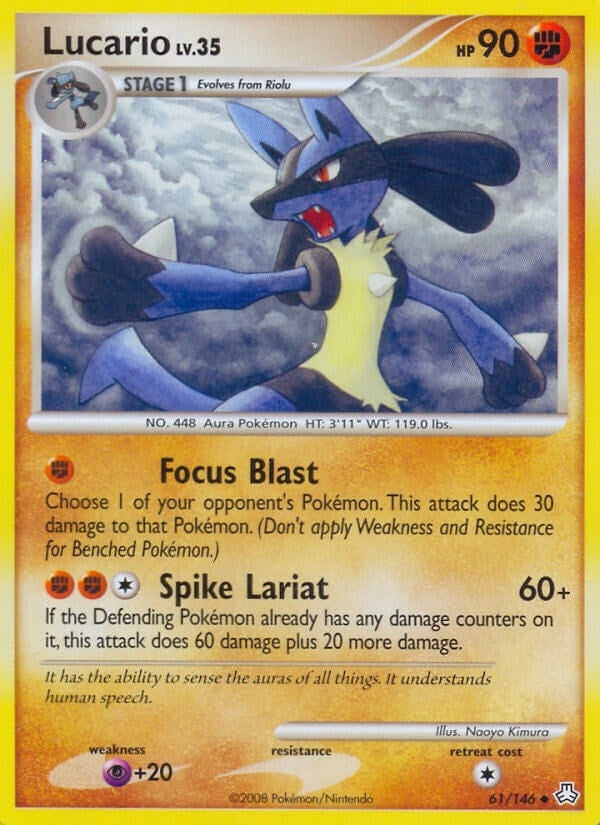 Image for Lucario (Legends Awakened) (61/146) - Pokemon