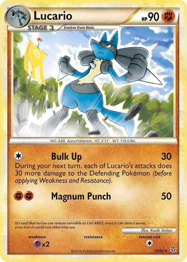 Image for Lucario (Unleashed) (19/95) - Pokemon