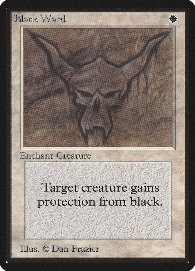 Image for Black Ward (Beta Edition) - Magic: The Gathering