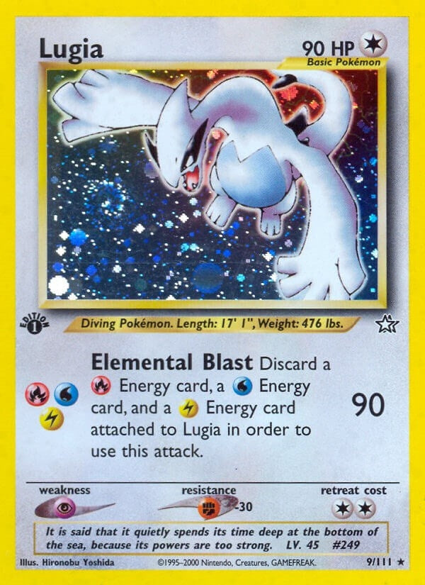 Image for Lugia (Neo Genesis) (009/111) - Pokemon