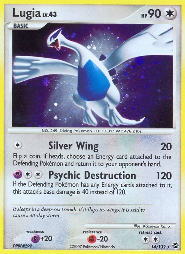 Image for Lugia (Secret Wonders) (14/132) - Pokemon