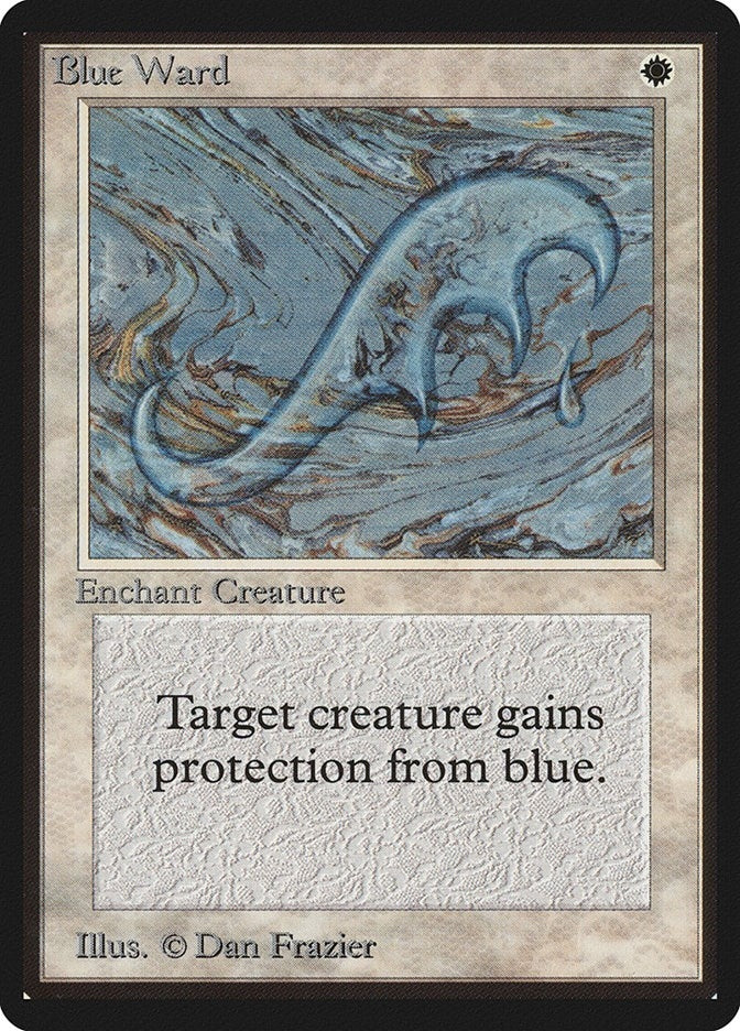 Image for Blue Ward (Beta Edition) - Magic: The Gathering