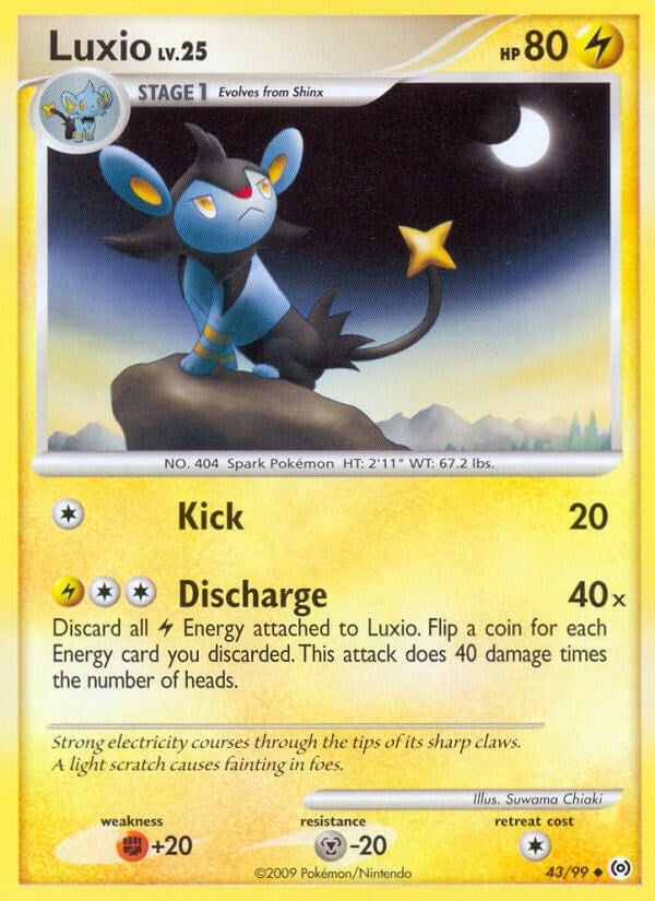 Image for Luxio (Arceus) (43/99) - Pokemon
