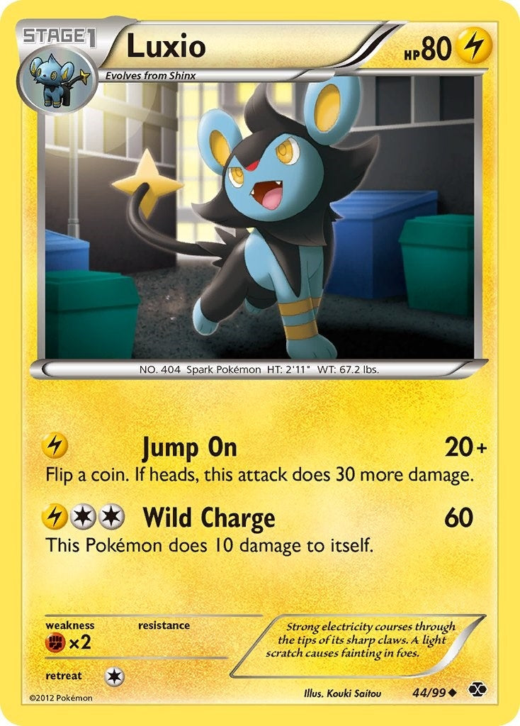 Image for Luxio (44) (Next Destinies) (44/99) - Pokemon