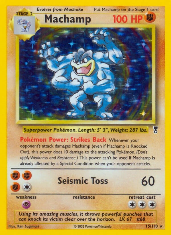 Image for Machamp (Legendary Collection) (015/110) - Pokemon