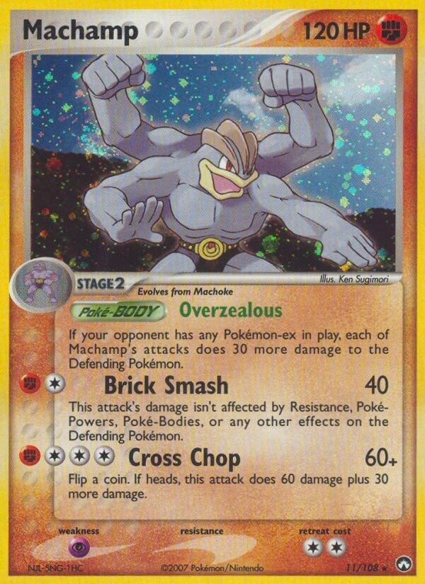 Image for Machamp (Power Keepers) (11/108) - Pokemon