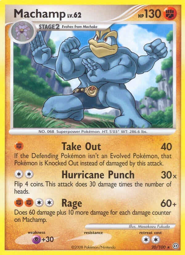 Image for Machamp (Stormfront) (20/100) - Pokemon