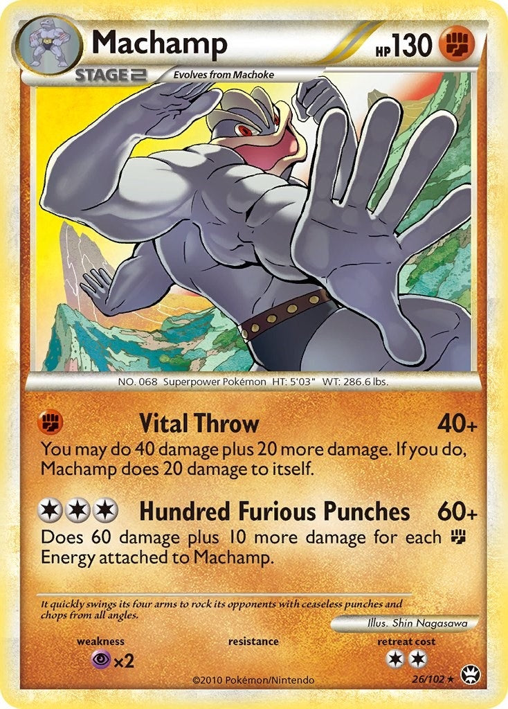 Image for Machamp (Triumphant) (26/102) - Pokemon