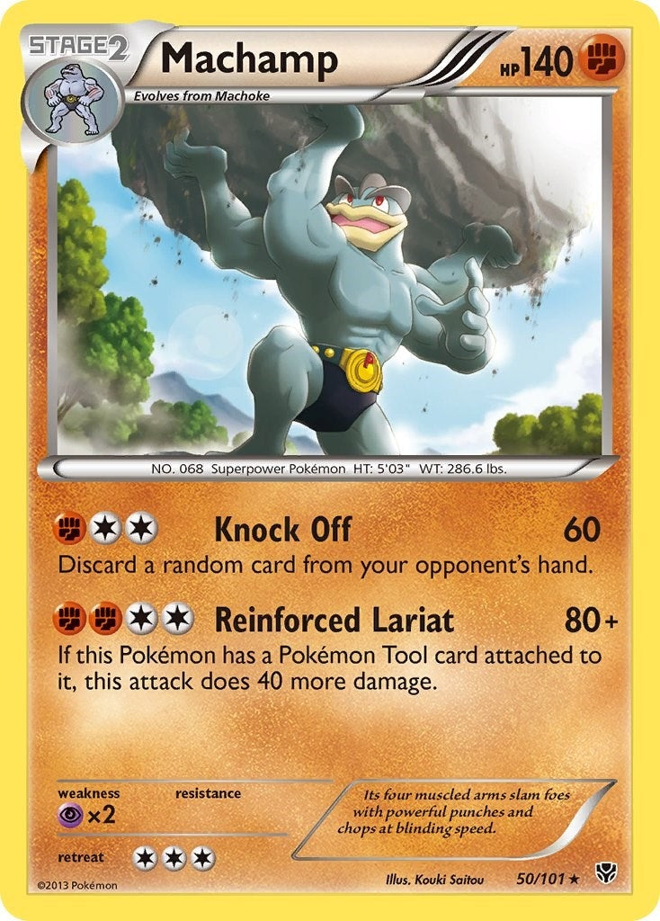 Image for Machamp (50) (Plasma Blast) (50/101) - Pokemon