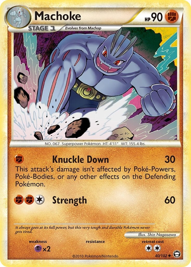 Image for Machoke (Triumphant) (40/102) - Pokemon
