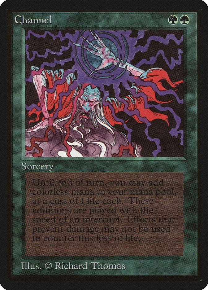 Image for Channel (Beta Edition) - Magic: The Gathering