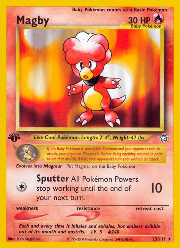 Image for Magby (Neo Genesis) (023/111) - Pokemon
