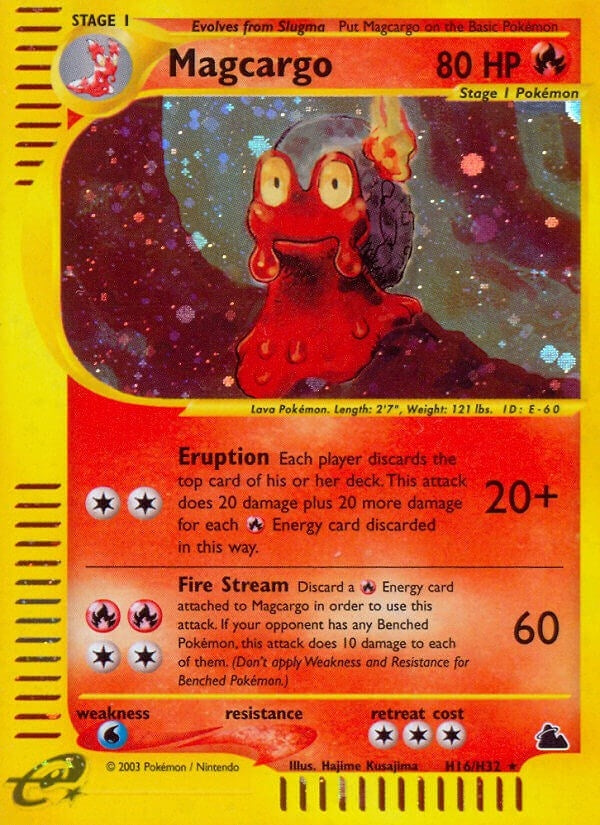 Image for Magcargo (H16) (Skyridge) (H16/H32) - Pokemon