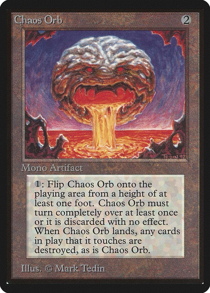 Image for Chaos Orb (Beta Edition) - Magic: The Gathering