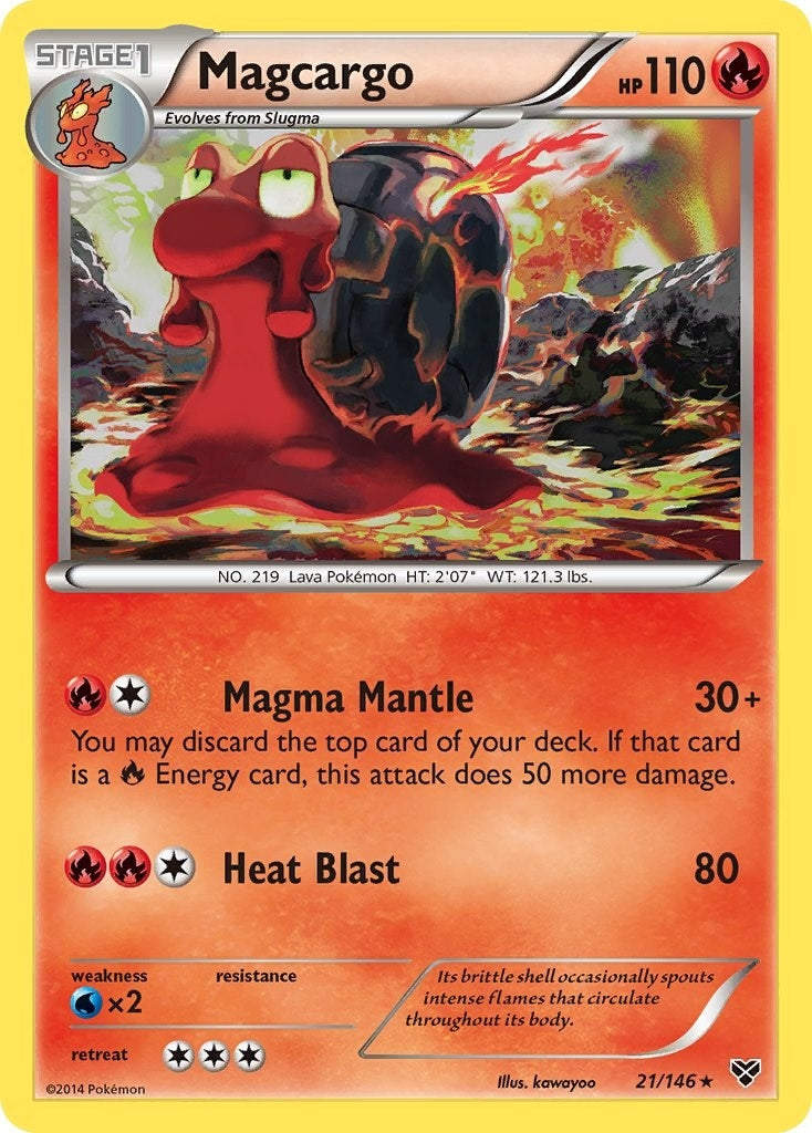 Image for Magcargo (XY Base Set) (21/146) - Pokemon