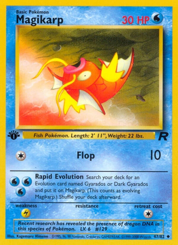 Image for Magikarp (Team Rocket) (47/82) - Pokemon