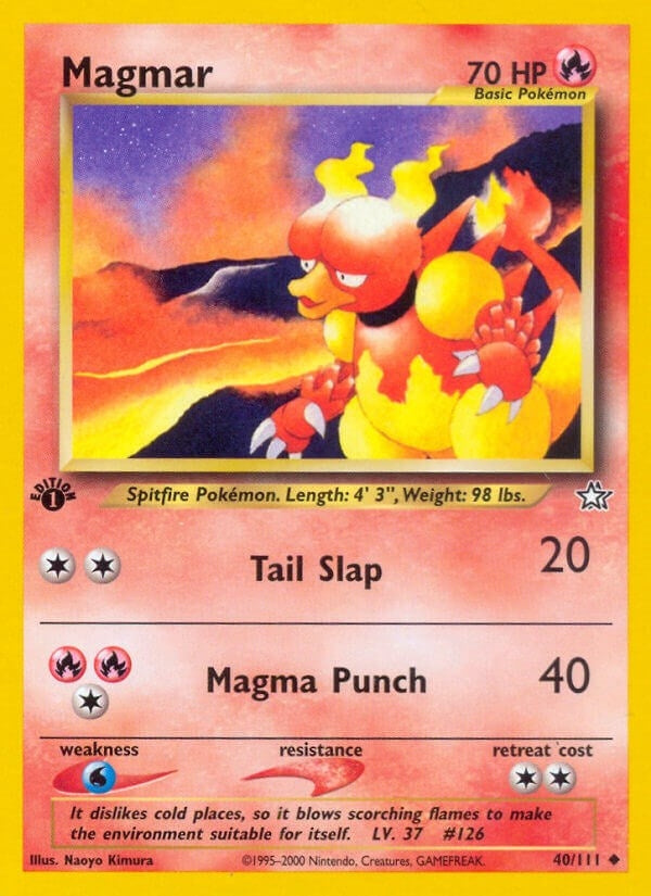 Image for Magmar (Neo Genesis) (040/111) - Pokemon
