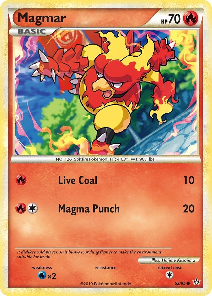 Image for Magmar (Unleashed) (52/95) - Pokemon