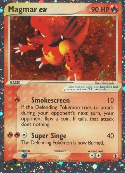 Image for Magmar ex (Ruby and Sapphire) (100/109) - Pokemon