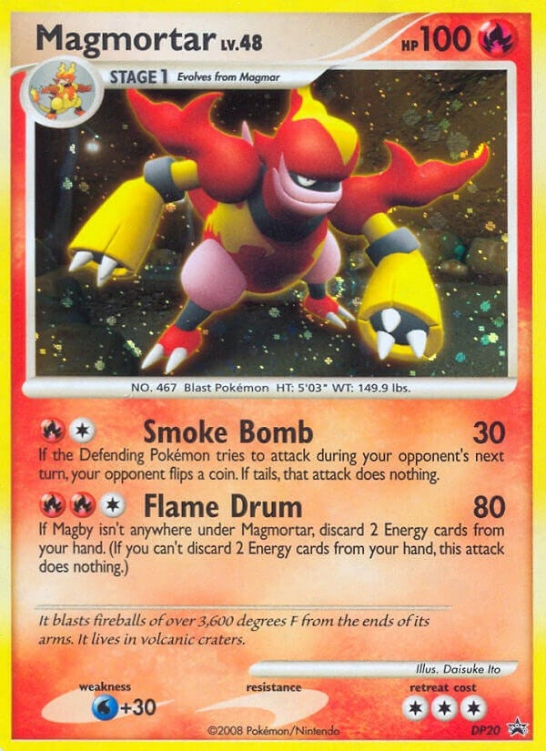 Image for Magmortar - DP20 (Diamond and Pearl Promos) (DP20) - Pokemon