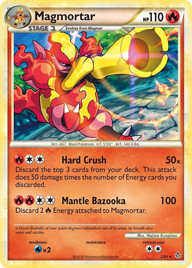 Image for Magmortar (Unleashed) (2/95) - Pokemon